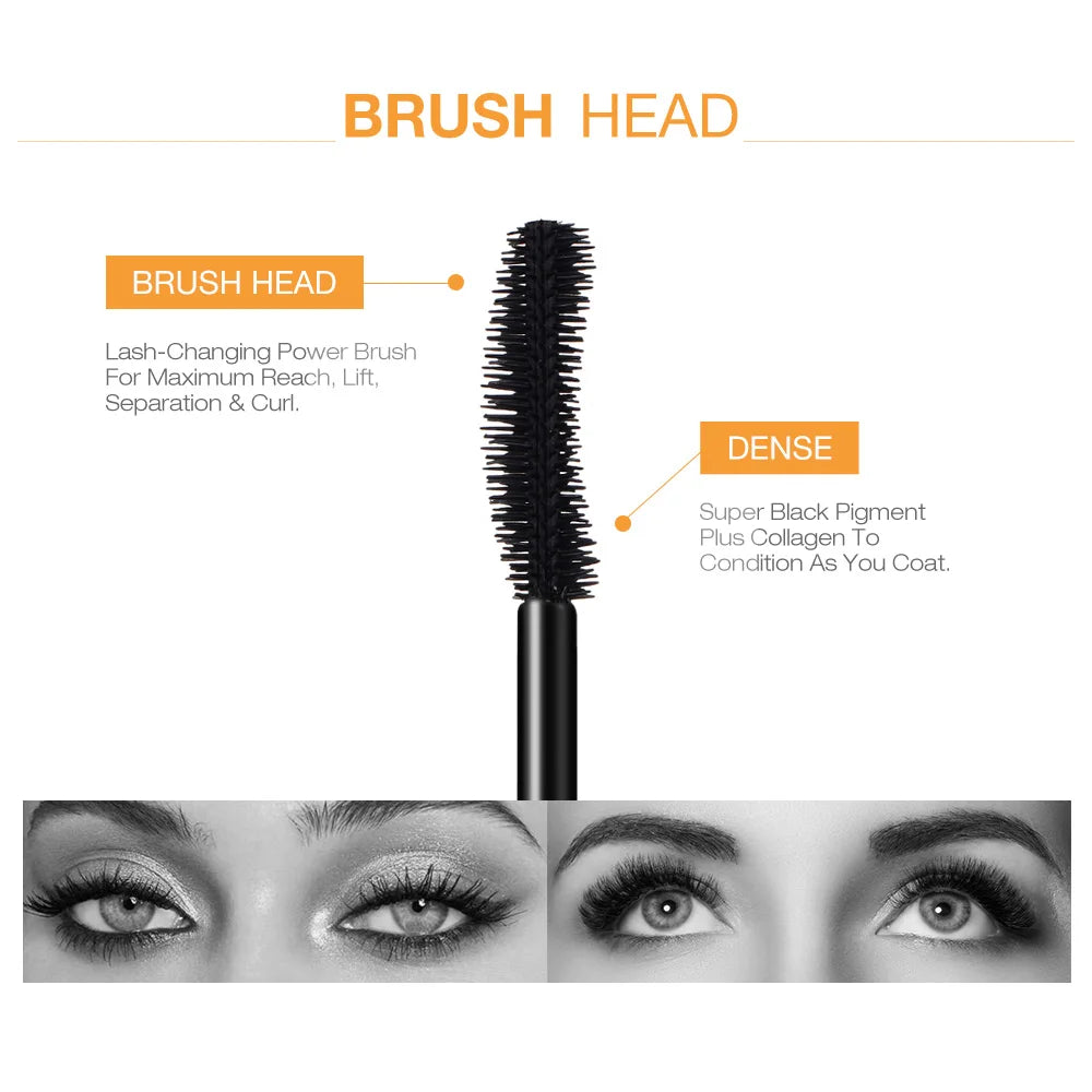 O.TWO.O 3D Mascara Lengthening Black Lash Eyelash Long-wearing Mascara