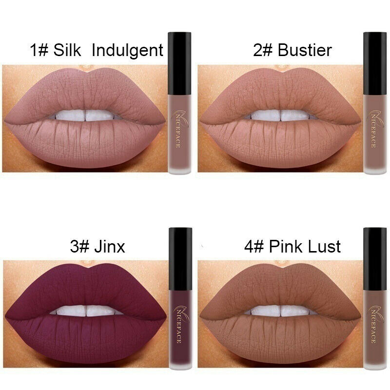 Lip Gloss Waterproof Nude Matte Liquid Lip Gloss - DromedarShop.com Online Boutique
