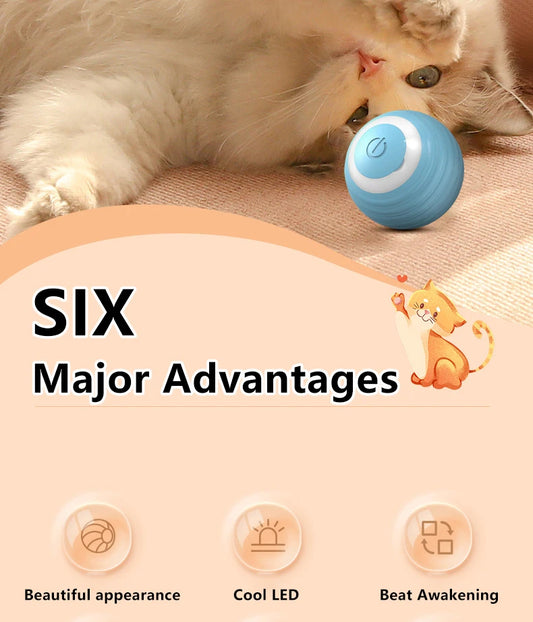 Interactive Ball Smart Cat Toys