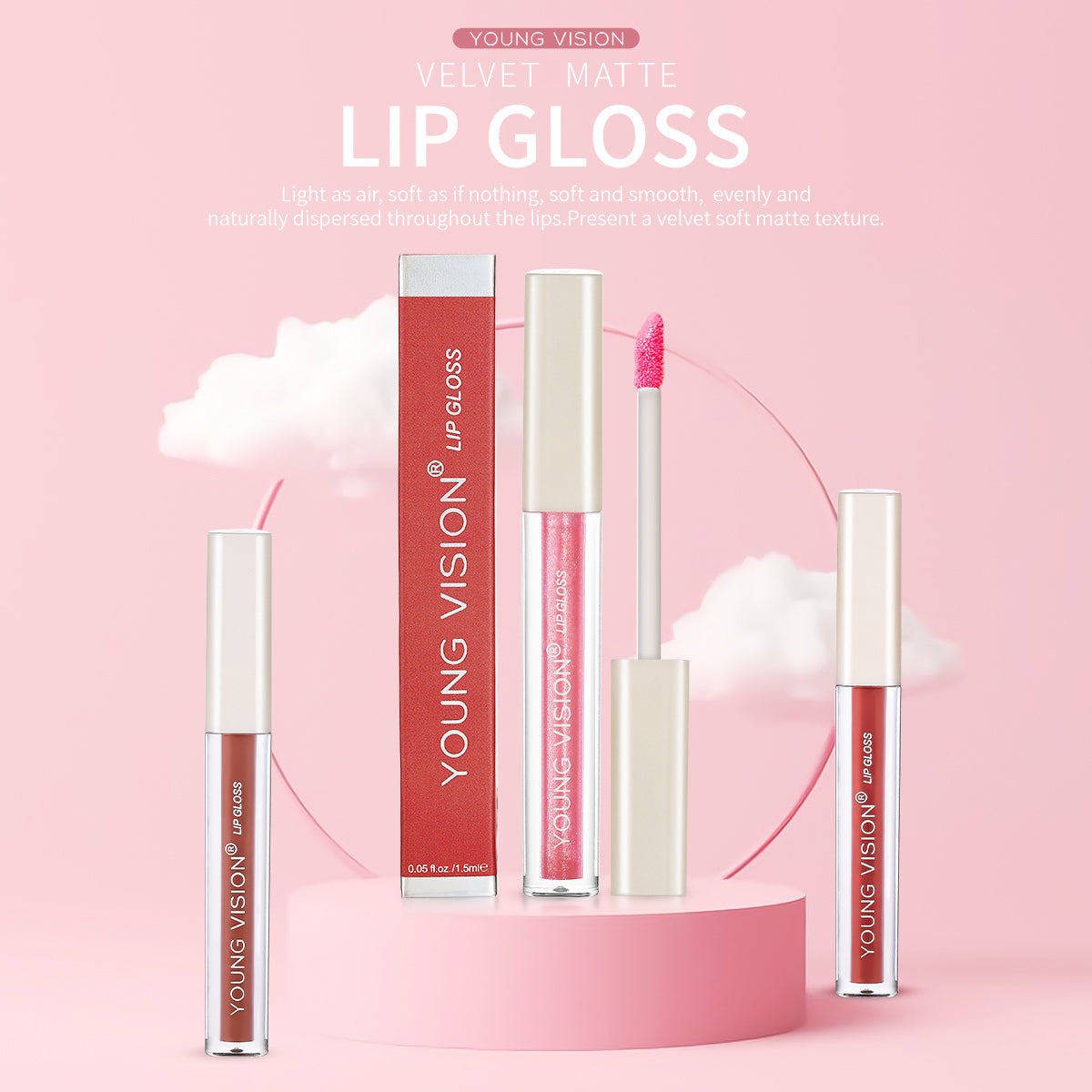 Matte Long Lasting Lipgloss - DromedarShop.com Online Boutique