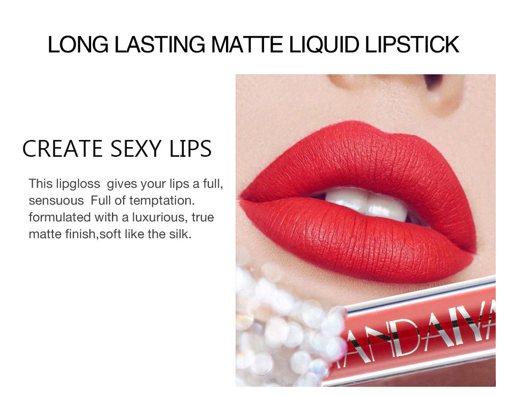 Matte Lip Gloss 6 pcs - DromedarShop.com Online Boutique