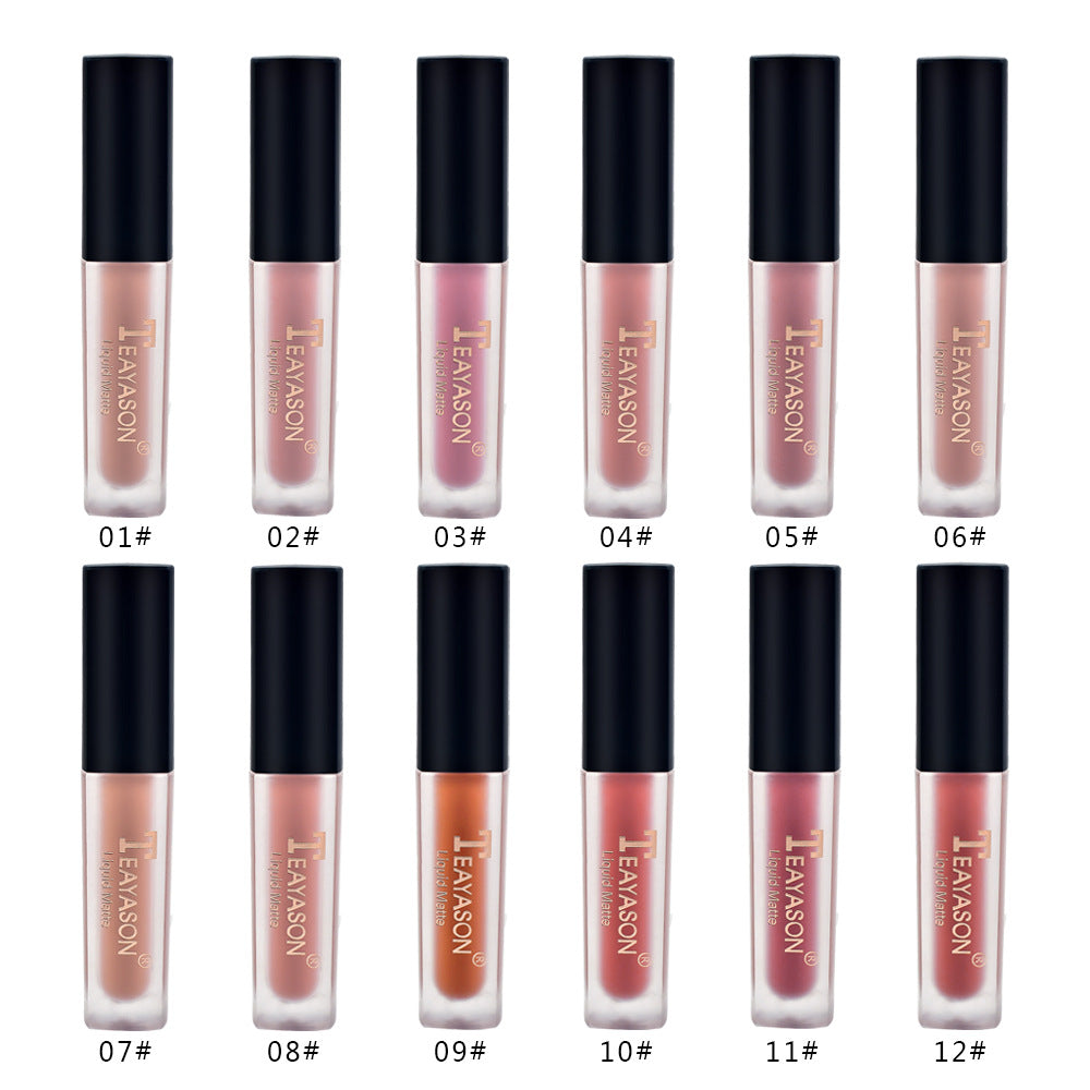 Moisturizing Nude Waterproof Velvet Matte Liquid Lip Gloss - DromedarShop.com Online Boutique