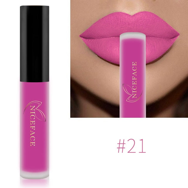 Lip Gloss Waterproof Nude Matte Liquid Lip Gloss - DromedarShop.com Online Boutique