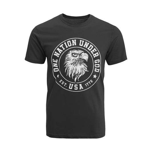Unisex Short Sleeve Crew Neck Cotton Jersey T-Shirt USA 34