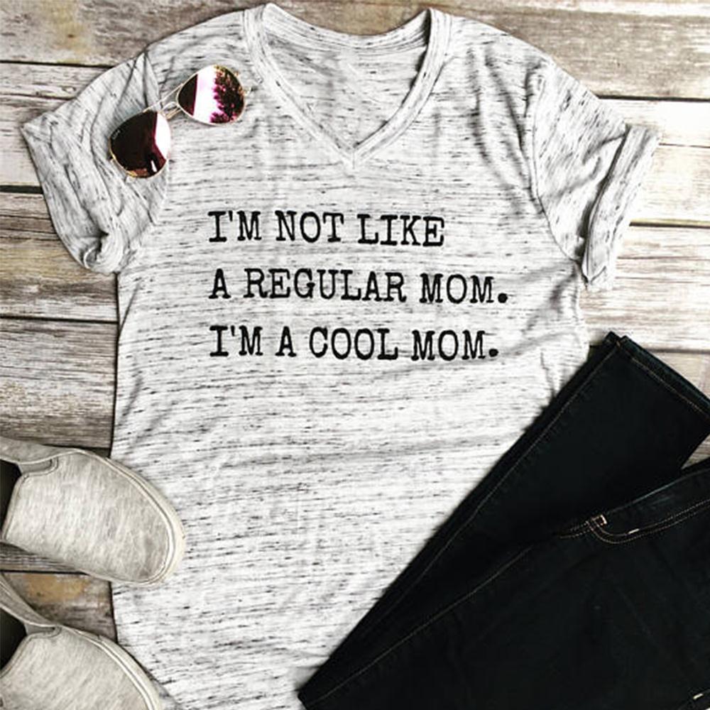 Women T- Shirt I'm A Cool Mom DromedarShop.com Online Boutique
