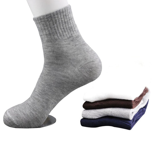 5 Pairs All Seasons Casual Cotton Breathable Socks DromedarShop.com Online Boutique