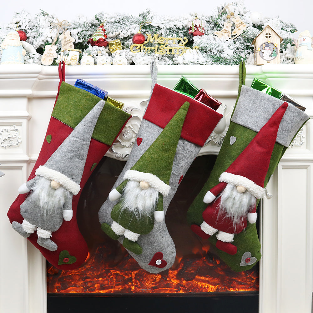 Large Christmas Gifts Santa Socks DromedarShop.com Online Boutique
