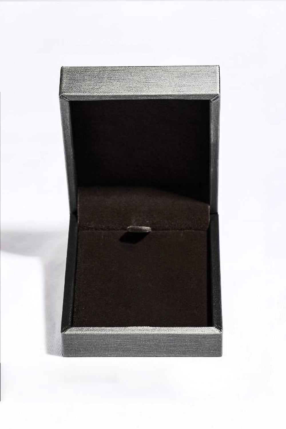 Moissanite Round Pendant Rhodium-Plated Necklace - DromedarShop.com Online Boutique