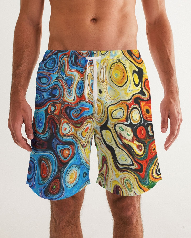 You Like Colors Men's Swim Trunk DromedarShop.com Online Boutique
