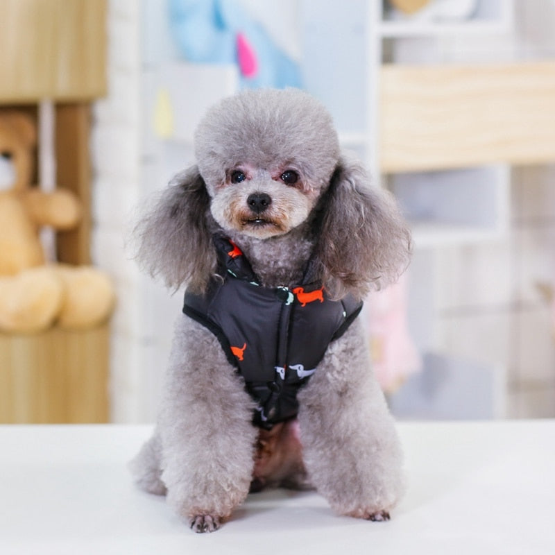 Pet Dog Winter Jacket Vest DromedarShop.com Online Boutique