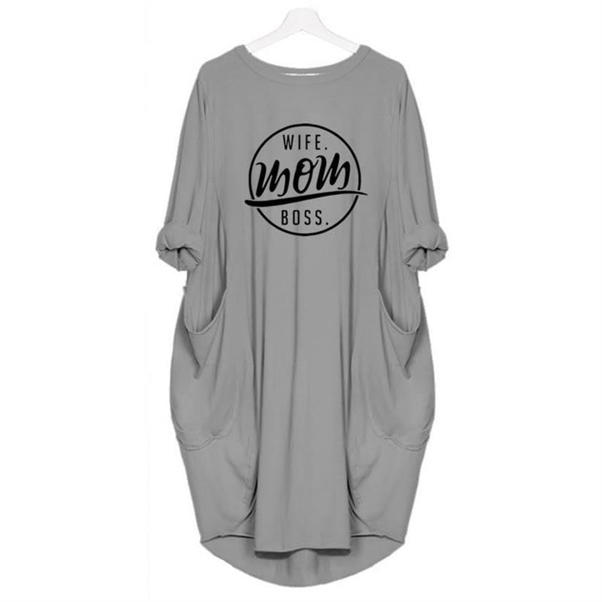 Fashion T-Shirt for Women" WIFE MOM BOSS" DromedarShop.com Online Boutique