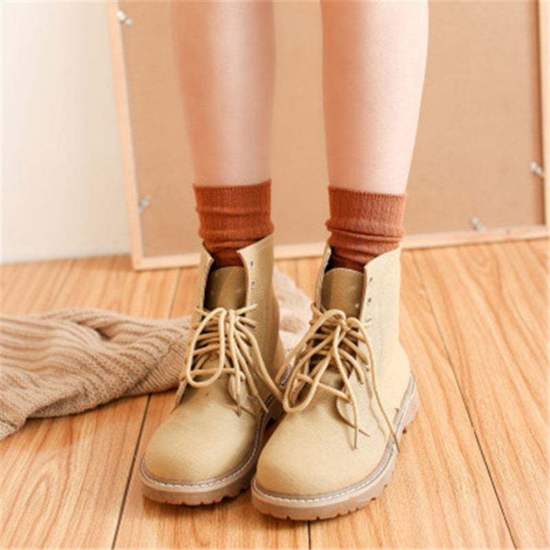 Women Striped Cotton Socks DromedarShop.com Online Boutique