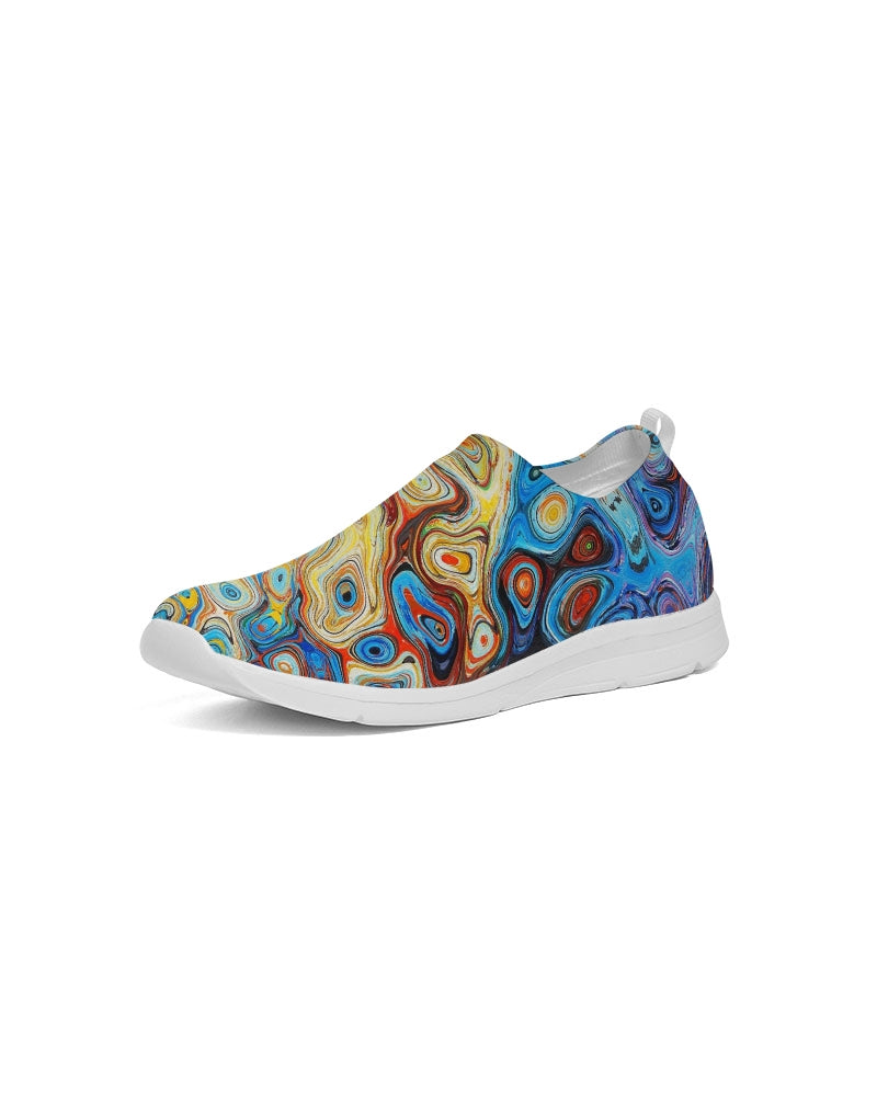 You Like Colors Men's Slip-On Flyknit Shoe DromedarShop.com Online Boutique