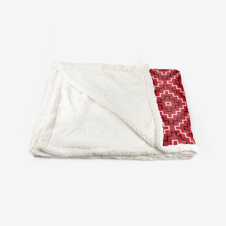 Native North American Free Steps Double-Sided Super Soft Plush Blanket DromedarShop.com Online Boutique