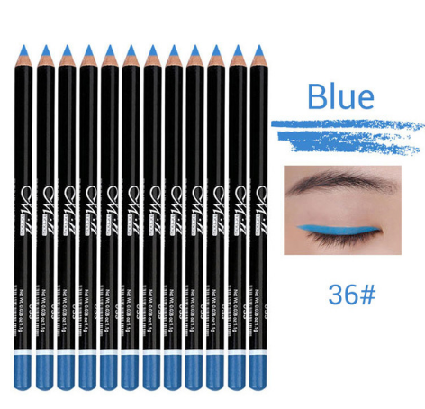 12Colors Eye Make-Up Eyeliner Pencil Waterproof DromedarShop.com Online Boutique