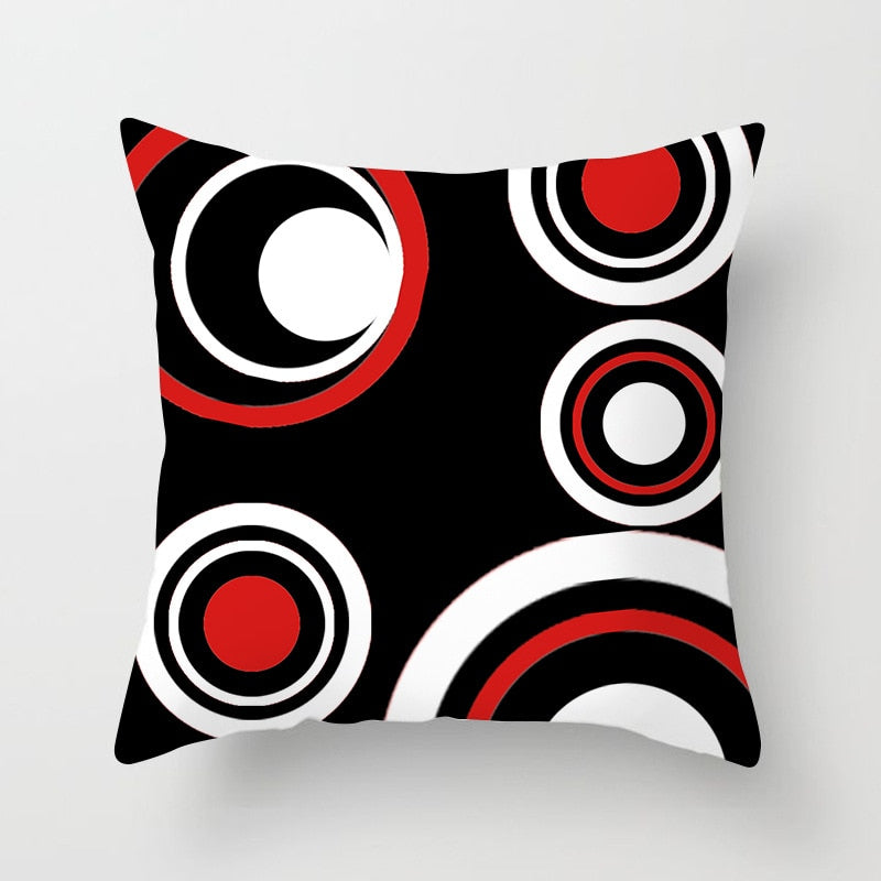 Red Cushon-Throw Pillow Cover-Home Decor Collection DromedarShop.com Online Boutique