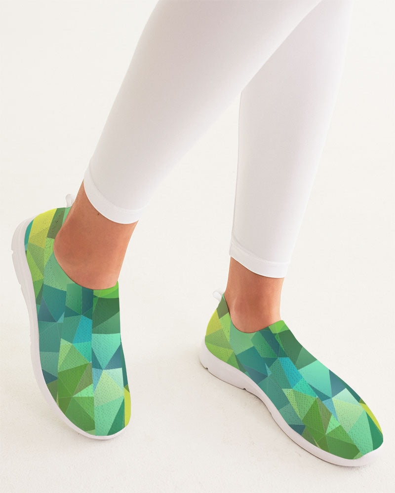 Green Line 101 Women's Slip-On Flyknit Shoe DromedarShop.com Online Boutique