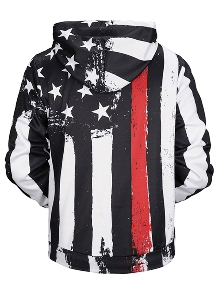 American Flag Hoodie DromedarShop.com Online Boutique