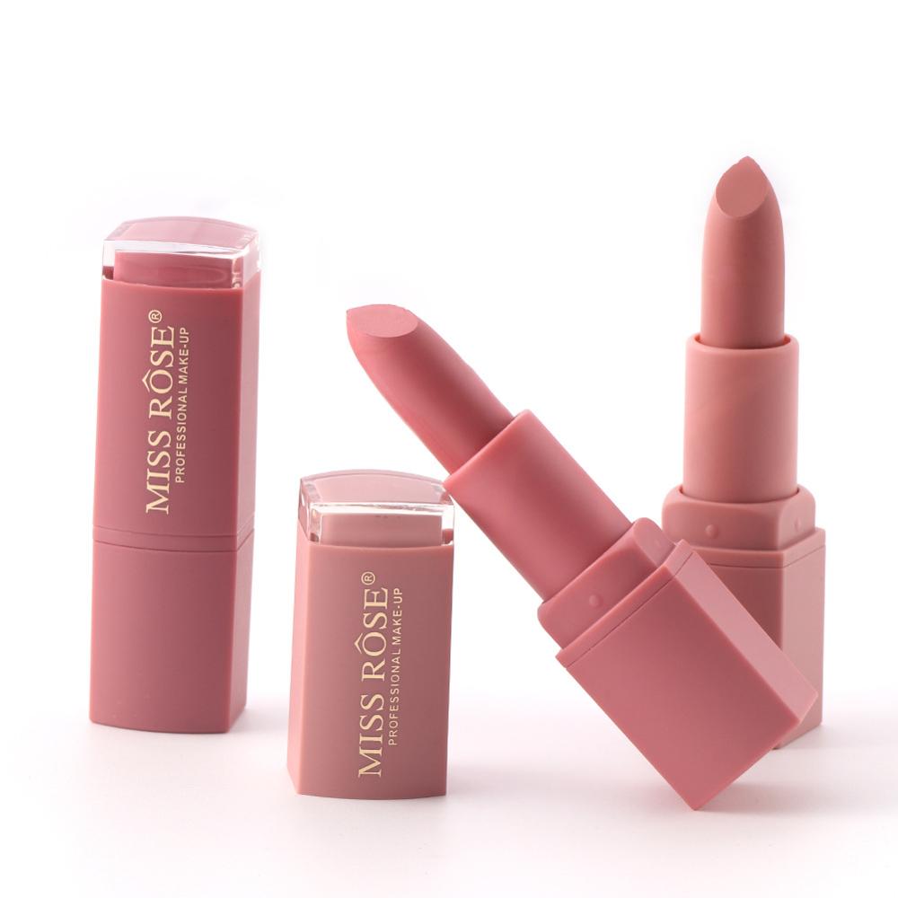 MISS ROSE Waterproof Nude Matte Lipstick DromedarShop.com Online Boutique