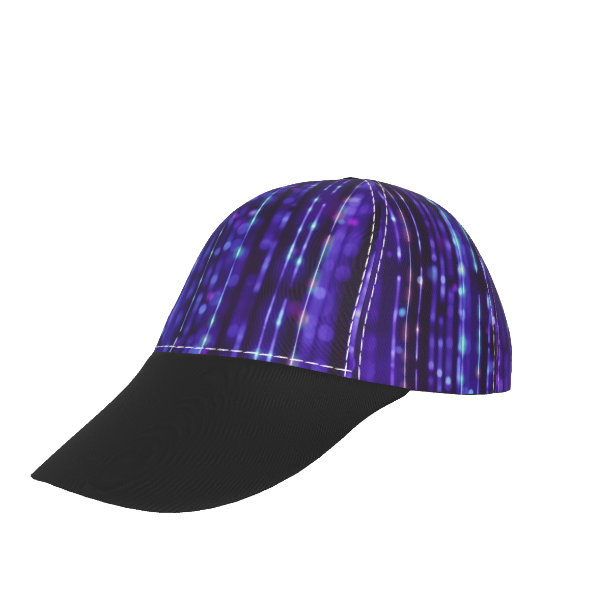 Purple Dude with Black Peaked Cap - DromedarShop.com Online Boutique