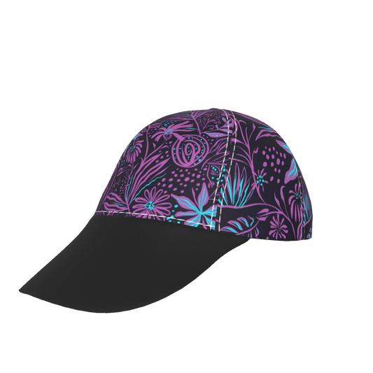 Purple Sheets with Black Peaked Cap - DromedarShop.com Online Boutique