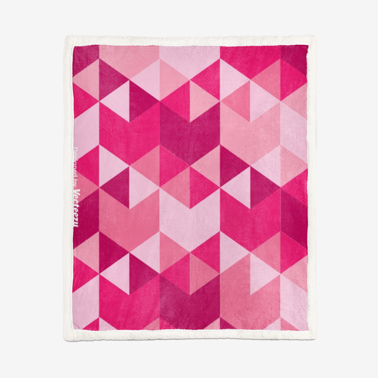 Triangel Camouflage Double-Sided Super Soft Plush Blanket DromedarShop.com Online Boutique