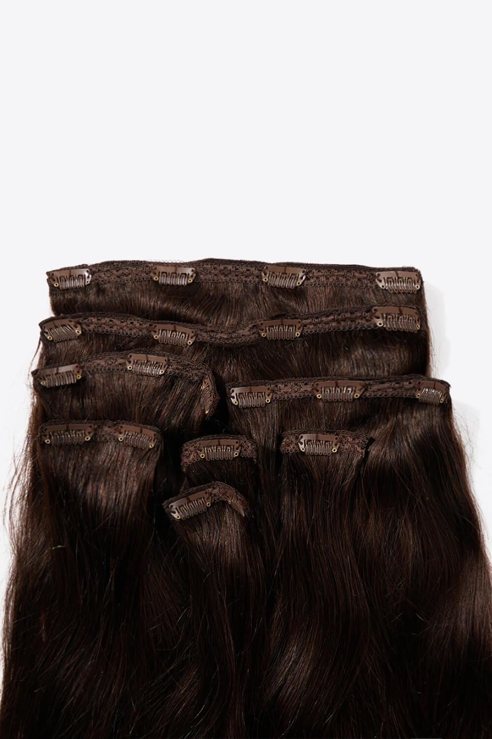 Nr. 4 Clip-in Hair Extensions Human Hair 140gr DromedarShop.com Online Boutique