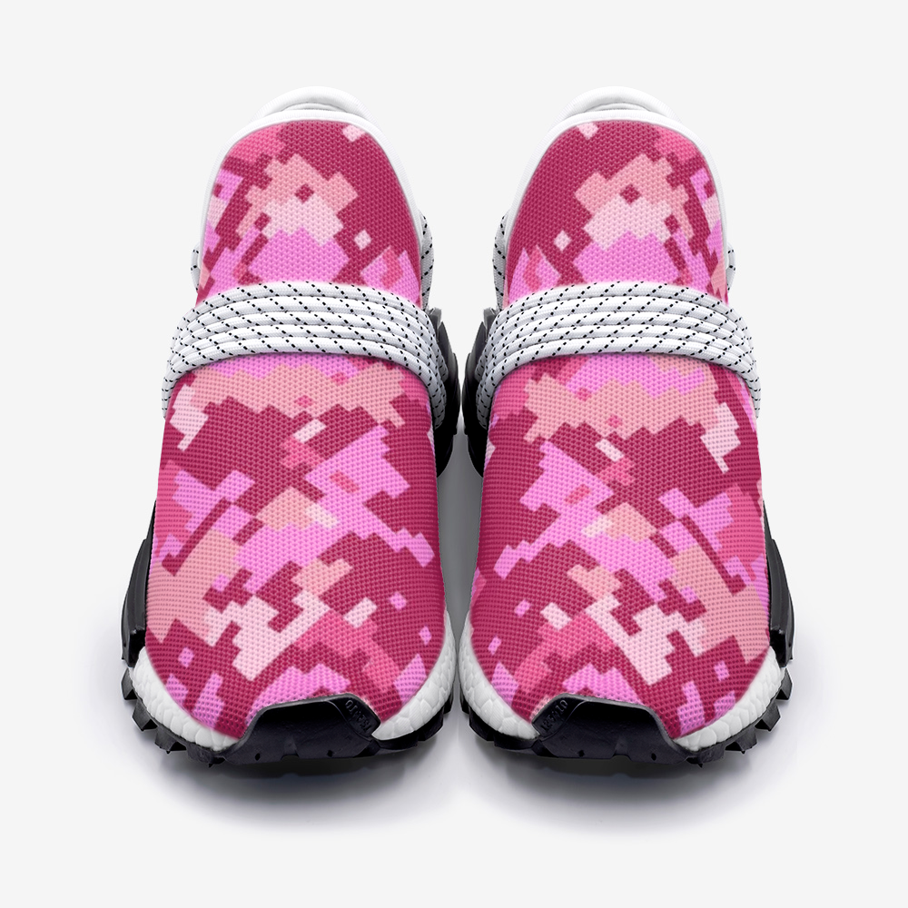 Archivo Pixel Camouflage Unisex Lightweight Sneaker S-1 Boost DromedarShop.com Online Boutique