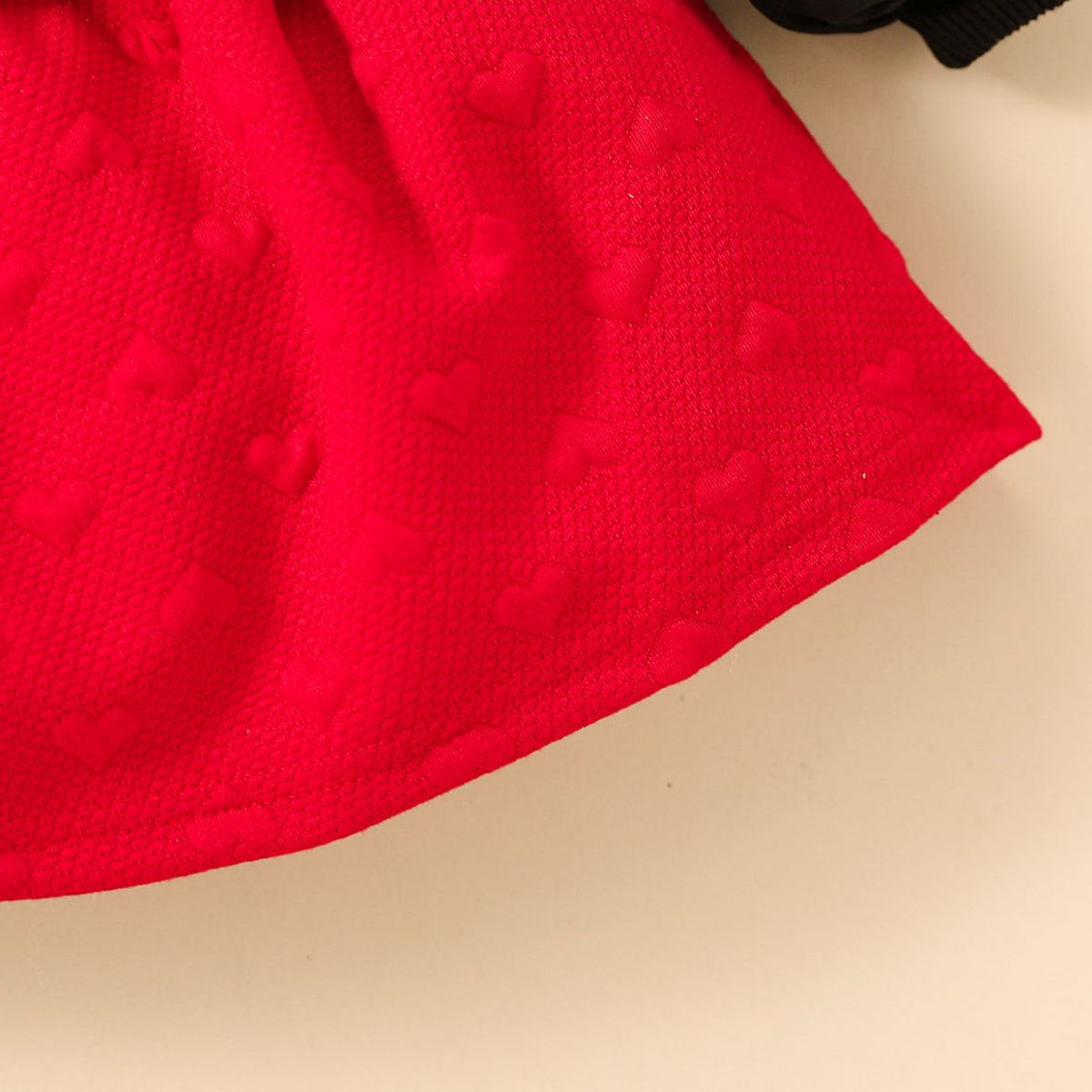 Baby Girl Two-Tone Bow Detail Dress - DromedarShop.com Online Boutique