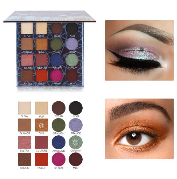 IMAGIC  Eyeshadow 16 Color Palette Make up DromedarShop.com Online Boutique