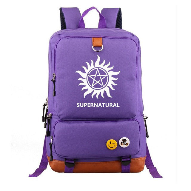 Supernatural School-Backpack DromedarShop.com Online Boutique