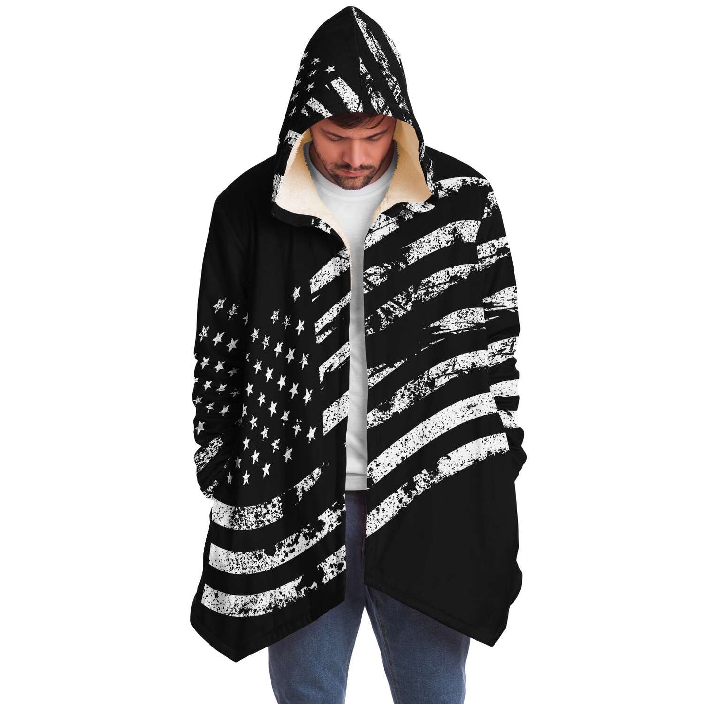 Black Flag Patriot Microfleece Cloak DromedarShop.com Online Boutique
