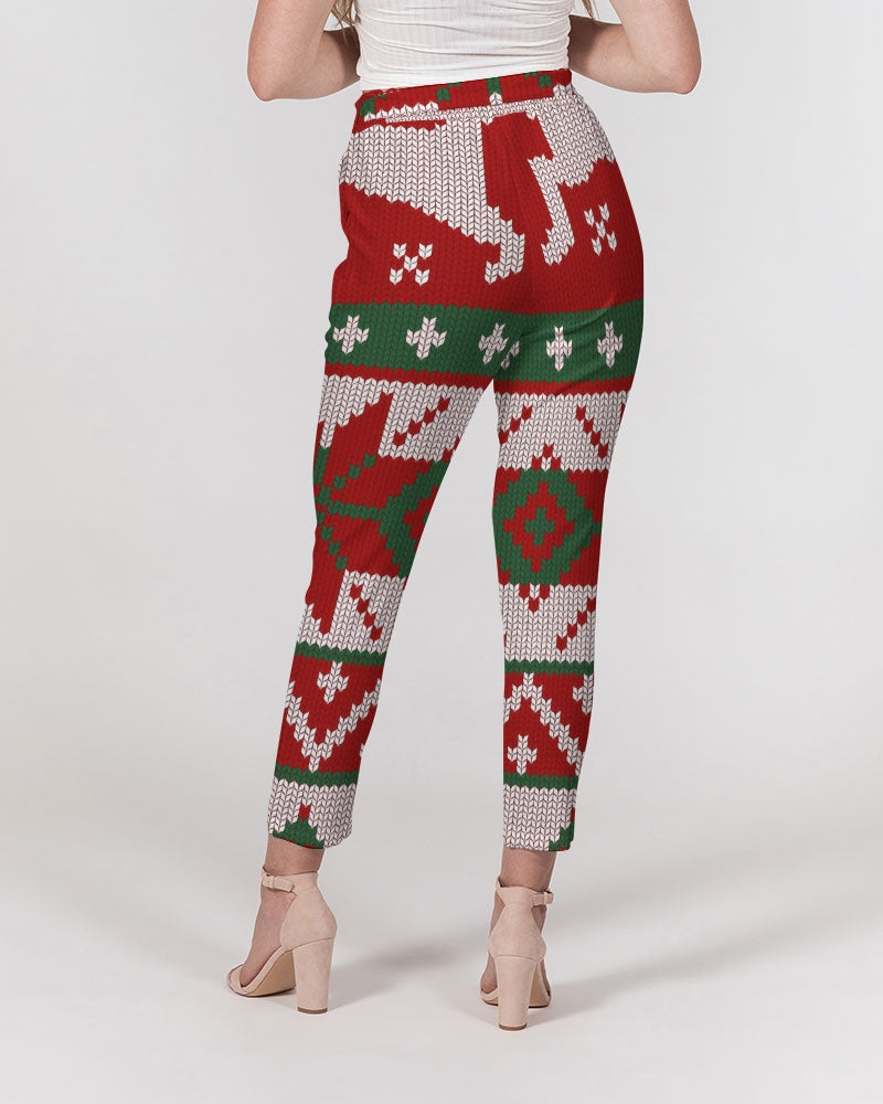 Oh Deer Women's Belted Tapered Pants DromedarShop.com Online Boutique