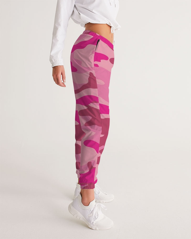 Pink  3 Color Camouflage Women's Track Pants DromedarShop.com Online Boutique