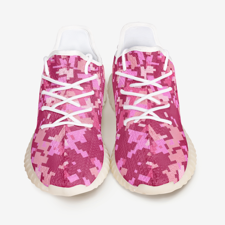Archivo Pixel Camouflage Unisex Lightweight Sneaker YZ Boost DromedarShop.com Online Boutique