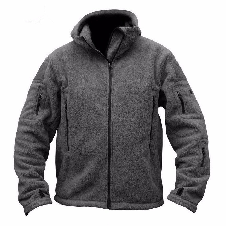 Men's Outdoor Warm Bladder Fleece Jacket Hoodie - DromedarShop.com Online Boutique