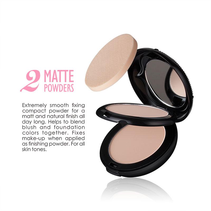 Double Layer Compact Matte Powder DromedarShop.com Online Boutique