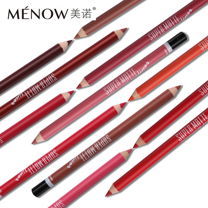 12pcs/box Menow Super Matte Lip Liner Set DromedarShop.com Online Boutique