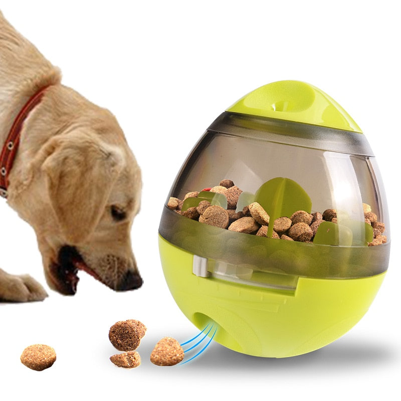 IQ Ball Interactive Food Dispensing Pet Toy DromedarShop.com Online Boutique