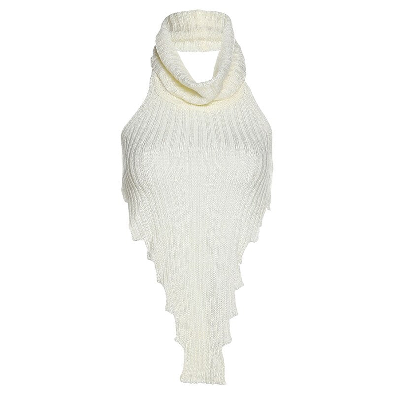 Knitted Sleeveless Top For Women - DromedarShop.com Online Boutique