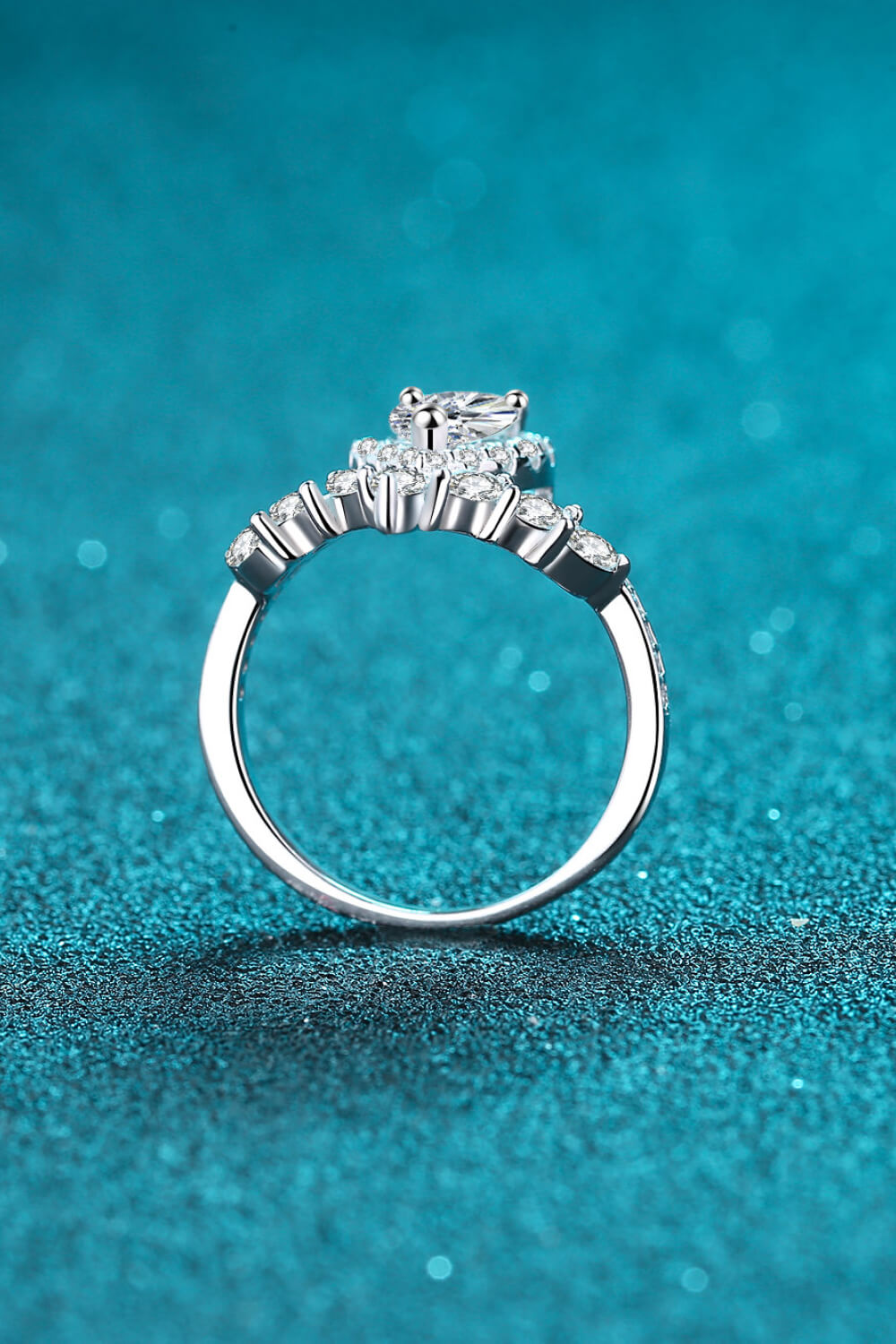 Stand Out Moissanite Ring - DromedarShop.com Online Boutique
