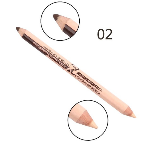 12PCS Conceale r& Eyebrow Pencil 2 in 1 Makeup DromedarShop.com Online Boutique