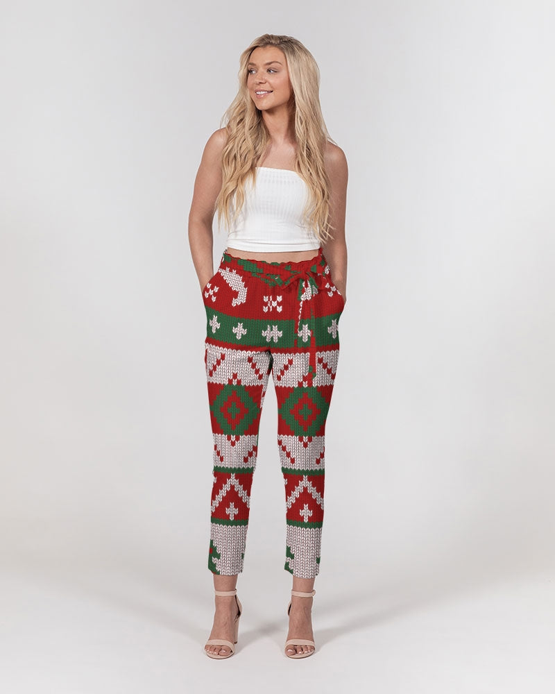 Oh Deer Women's Belted Tapered Pants DromedarShop.com Online Boutique