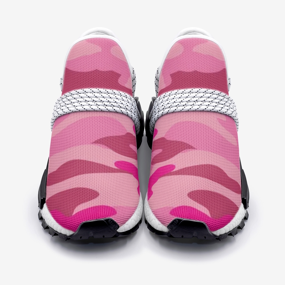 Pink_Camouflage_29 Unisex Lightweight Sneaker S-1 Boost DromedarShop.com Online Boutique