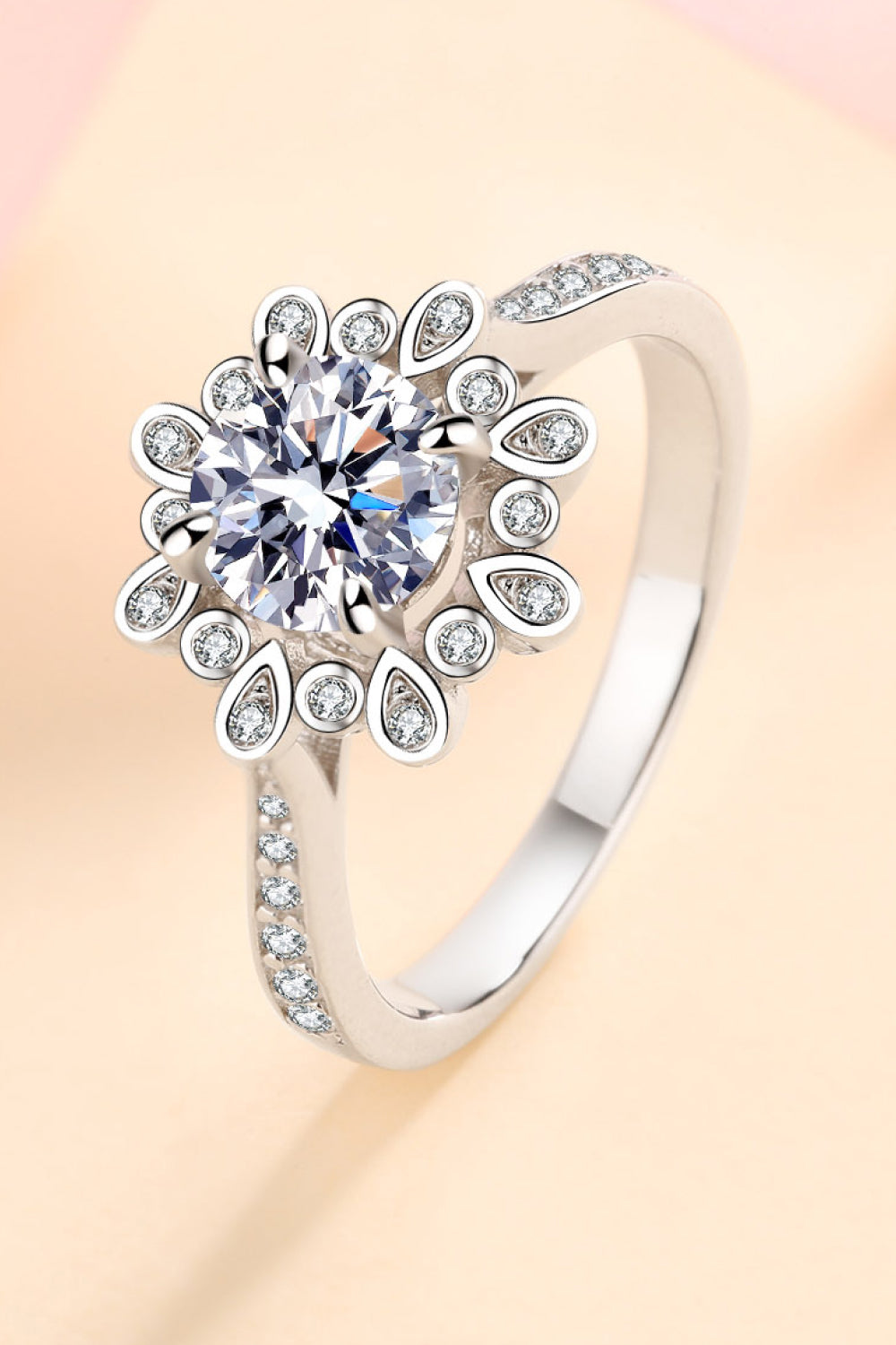 Can't Stop Your Shine 925 Sterling Silver Moissanite Ring - DromedarShop.com Online Boutique