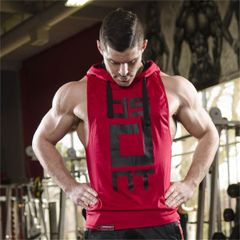 Fitness Mens Bodybuilding Workout Muscle Male Activewear Shirt - DromedarShop.com Online Boutique