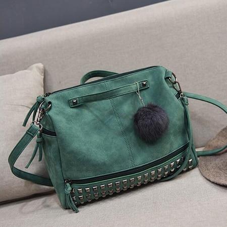 PU Leather Shoulder Bag DromedarShop.com Online Boutique