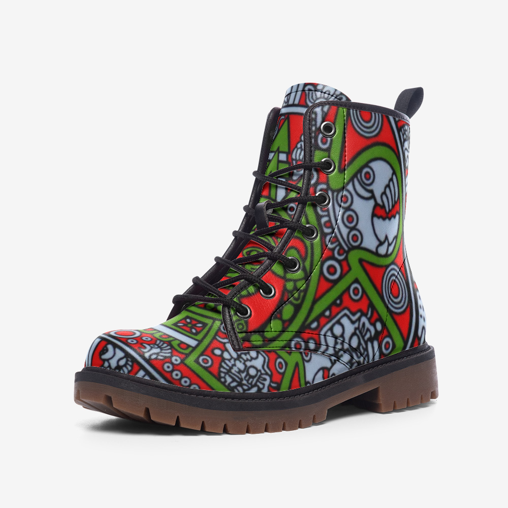 Aztec Casual Leather Lightweight Unisex Boots DromedarShop.com Online Boutique