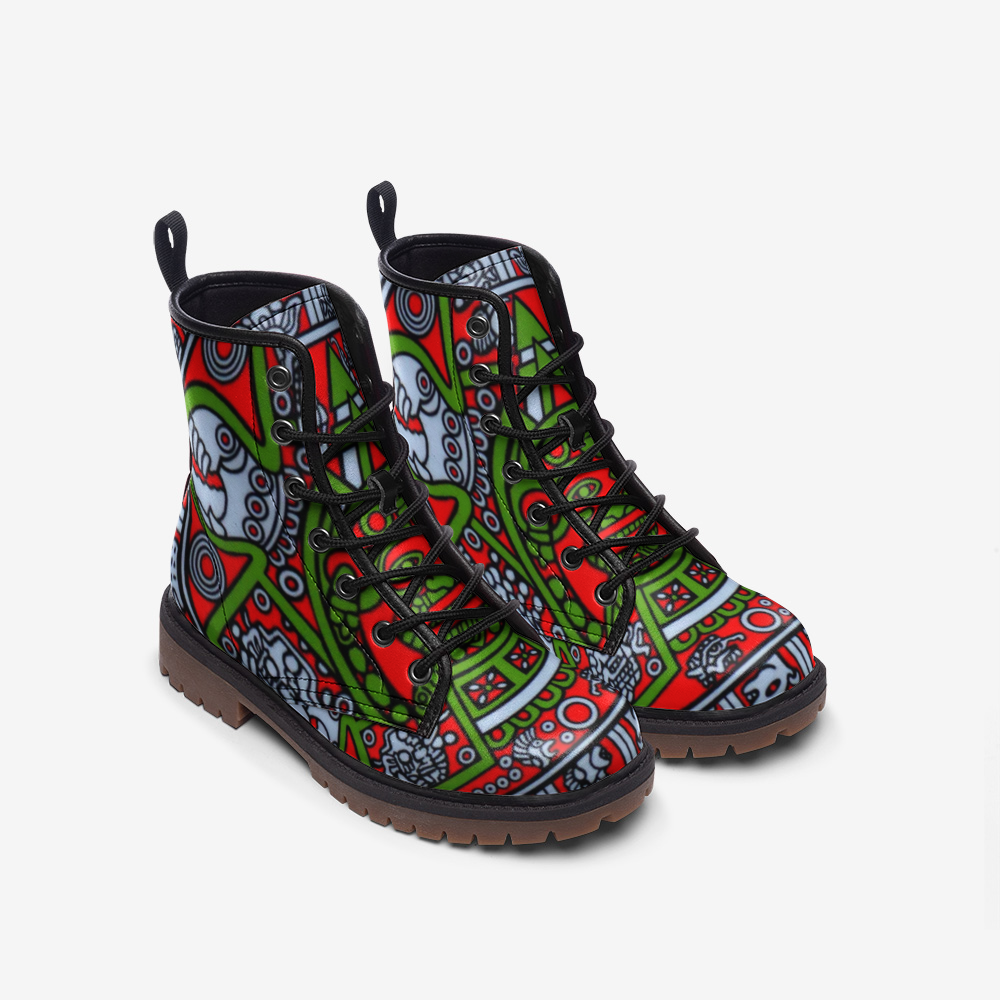 Aztec Casual Leather Lightweight Unisex Boots DromedarShop.com Online Boutique