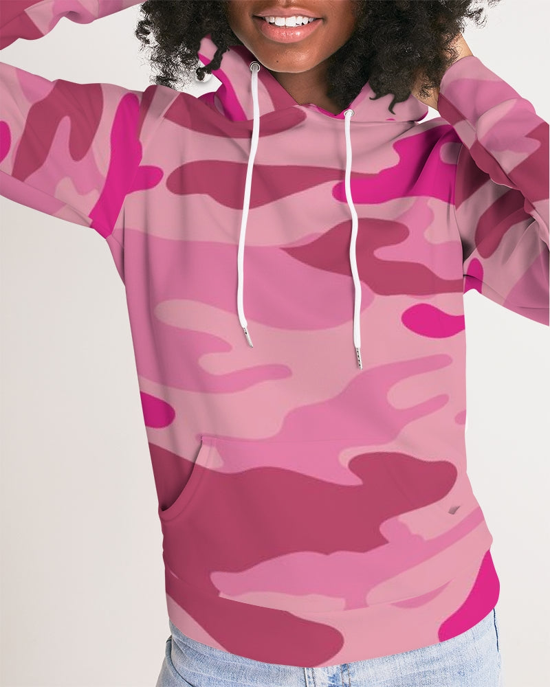 Pink  3 Color Camouflage Women's Hoodie DromedarShop.com Online Boutique